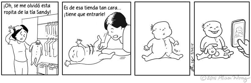 Cómics que retratan el primer año de maternidad 04