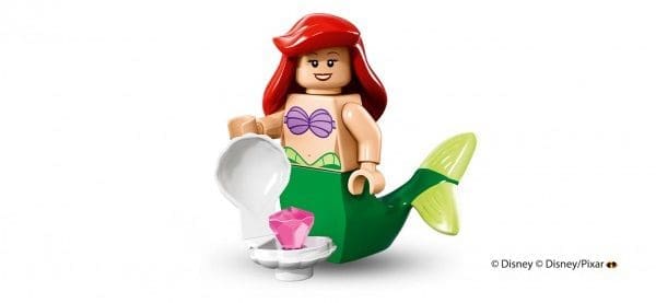 LEGO anuncia la llegada de las minifiguras de los personajes de Disney ariel