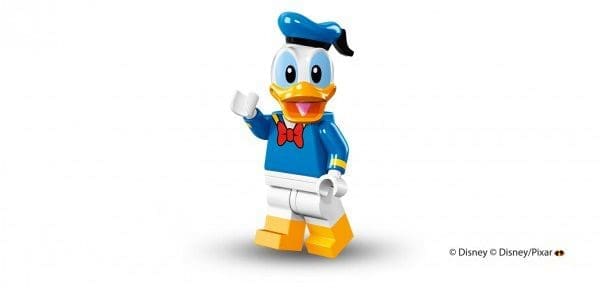 LEGO anuncia la llegada de las minifiguras de los personajes de Disney donald