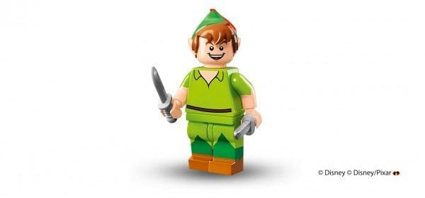 LEGO anuncia la llegada de las minifiguras de los personajes de Disney peter pan