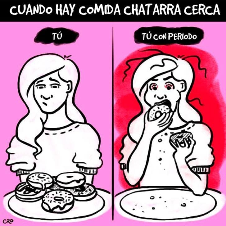 Situaciones que involucran al periodo y que las mujeres entenderán comida