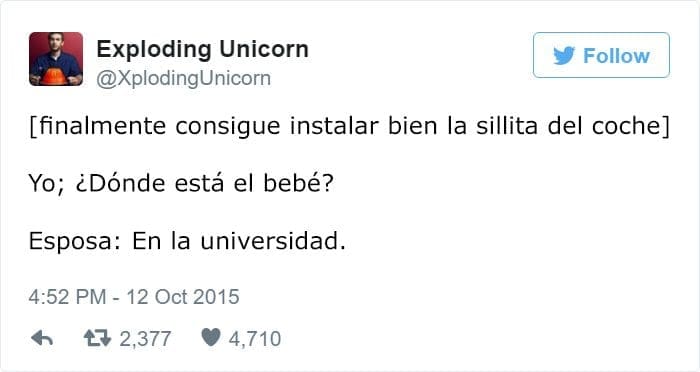 Tweets que nos muestran lo que nadie te cuenta de la paternidad 08