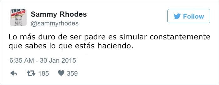 Tweets que nos muestran lo que nadie te cuenta de la paternidad 11