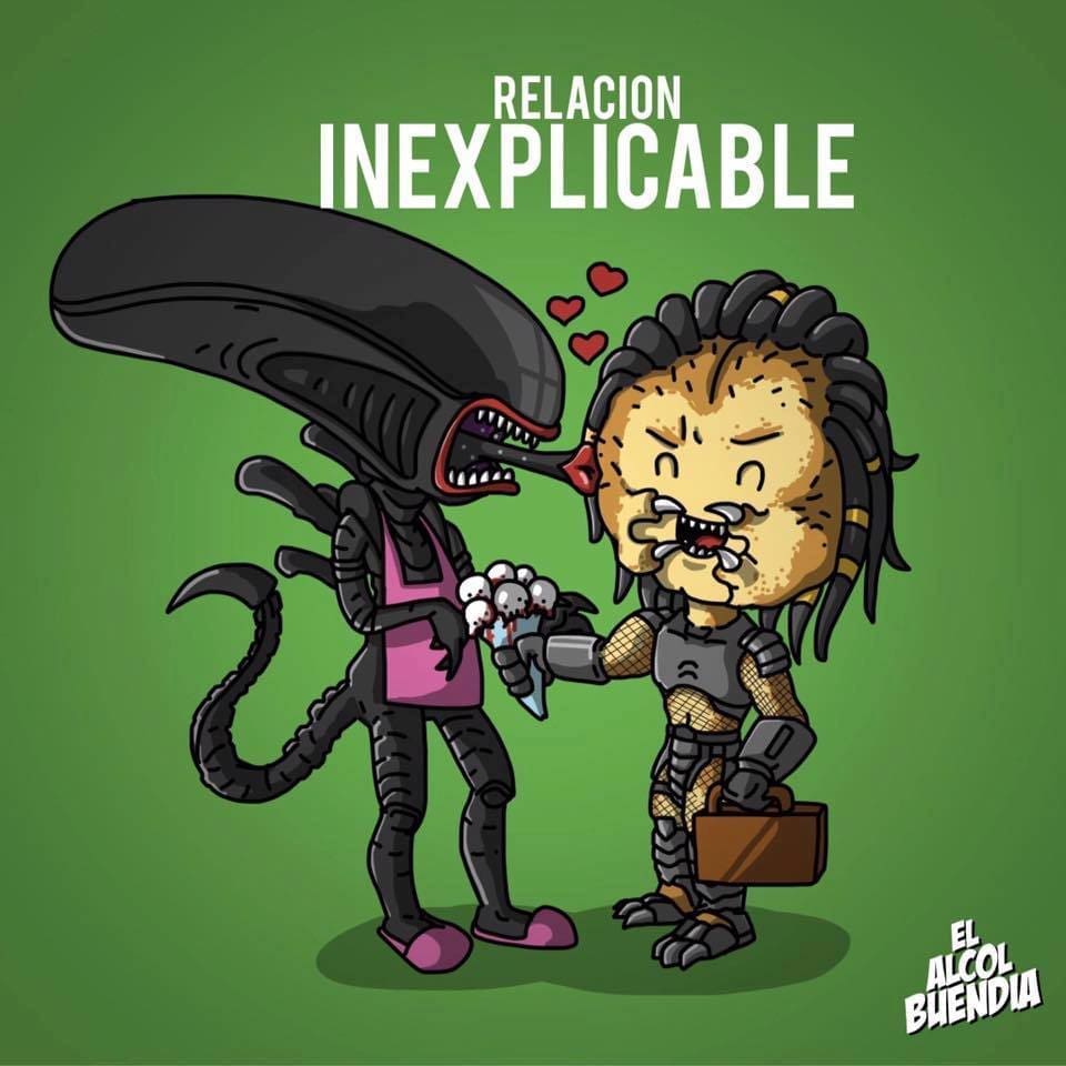 Y tú, qué tipo de relación tienes alien predator