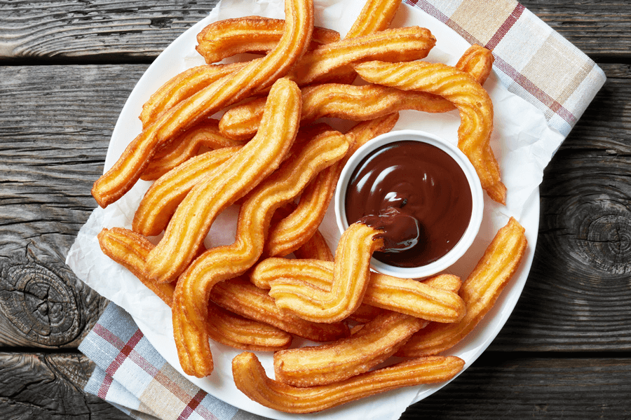 churros postre mexicanos