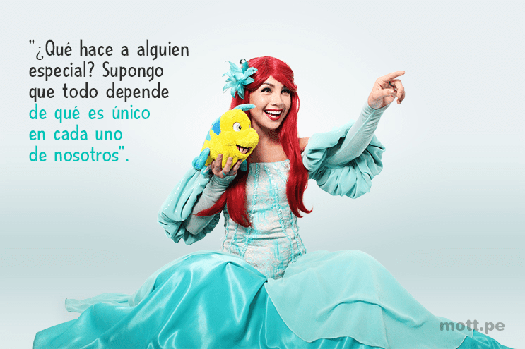 Ariel frases de princesas