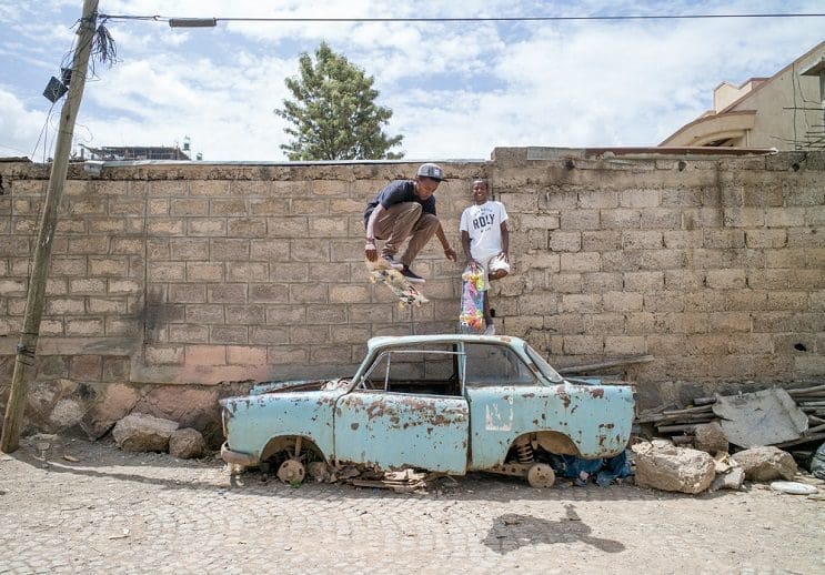 La inspiradora y joven escena del skate en Etiopía  17