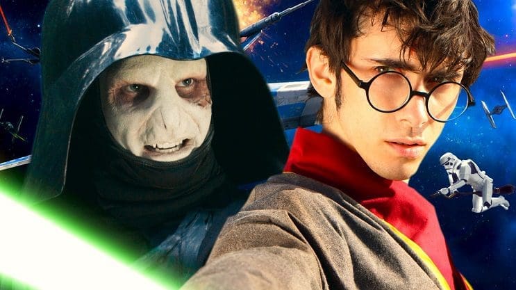 Se testigo de este loco Mashup en donde se combinan los mundos de Harry Potter y Star Wars 03