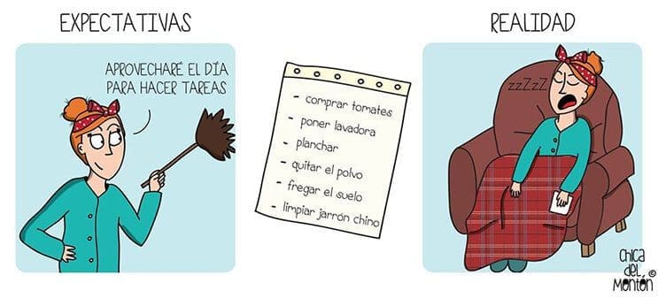 Soy una chica del montón, divertidas ilustraciones con la que más de una se puede identificar 12