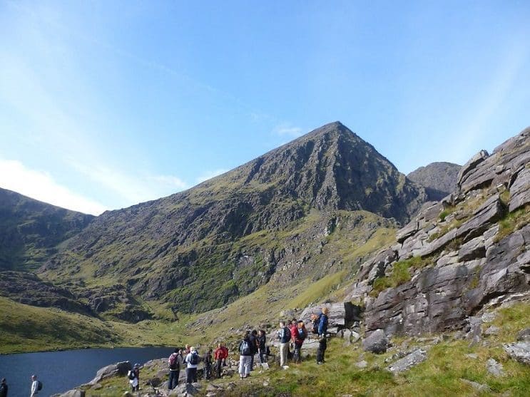 Una gata ciega escaló la montaña más alta de Irlanda con fines benéficos 6