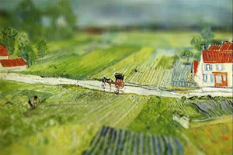 Photoshop ataca Aplican desenfoque a las obras de Van Gogh y el resultado es increíble 11