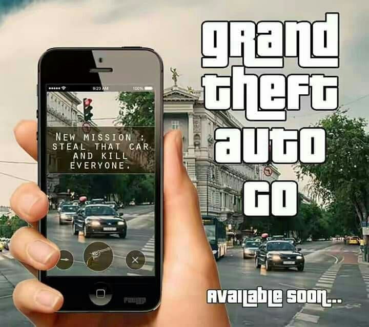 Tras la llegada de Pokémon Go, ahora le toca el turno de Grand Theft Auto