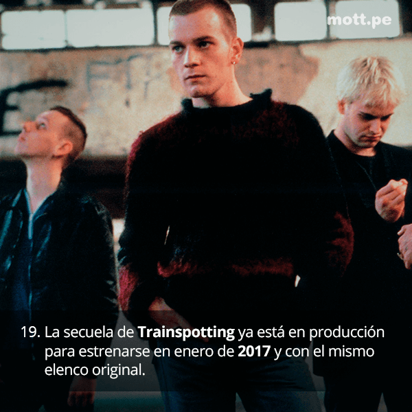 Tras su comentado regreso, datos de Trainspotting que tal vez desconocías 19