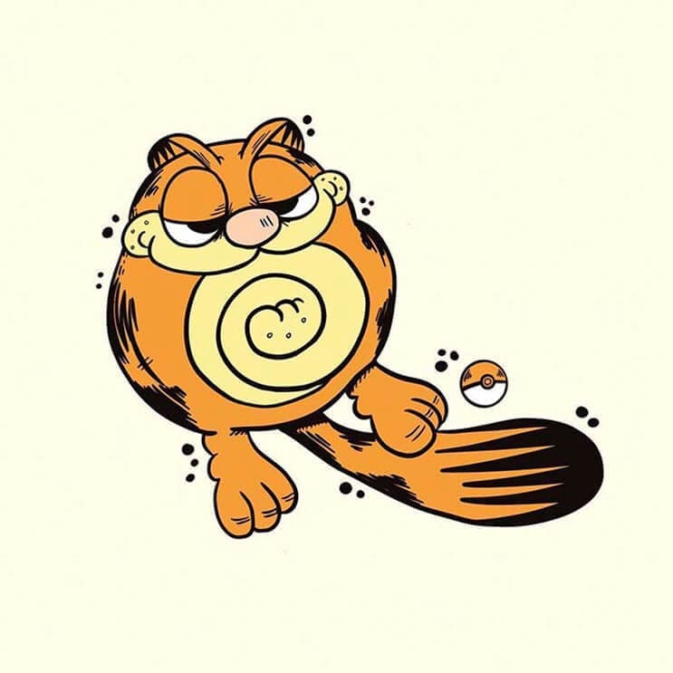 este-artista-decidio-dibujar-a-los-pokemon-como-si-fueran-garfield-de-una-divertida-manera-6