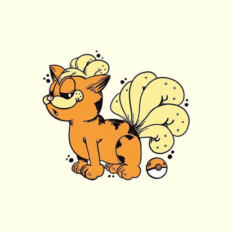 este-artista-decidio-dibujar-a-los-pokemon-como-si-fueran-garfield-de-una-divertida-manera