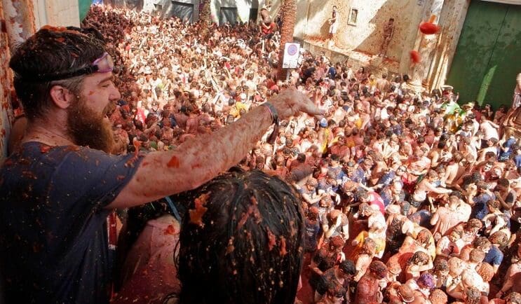 La Tomatina la pelea de comida más grande del mundo 16