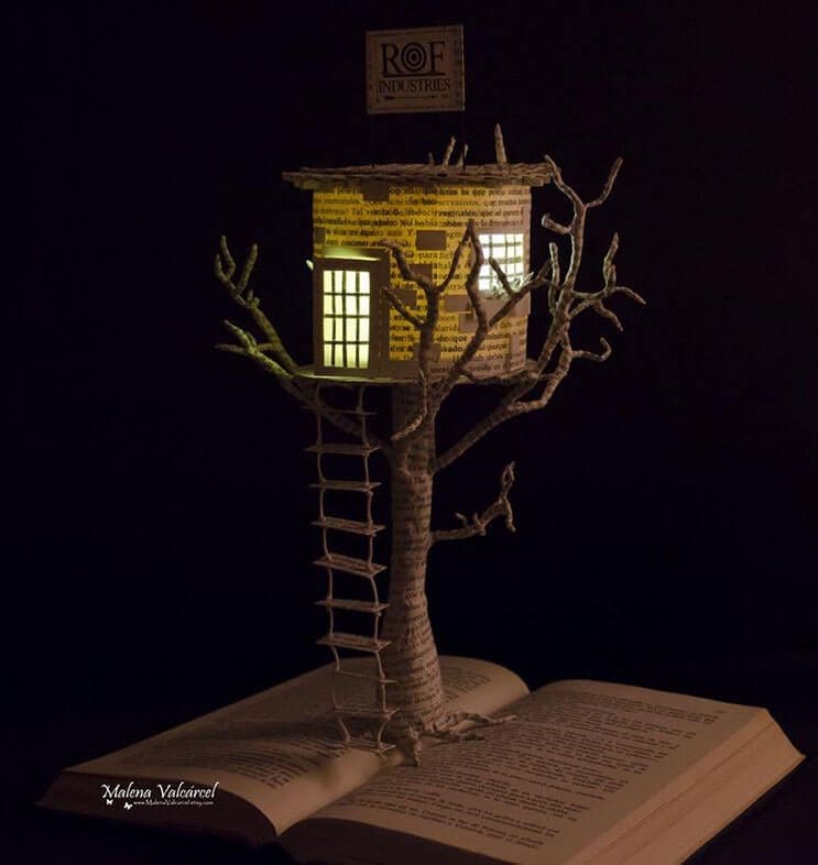 lo-que-esta-artista-hace-con-estos-libros-es-algo-espectacular-9