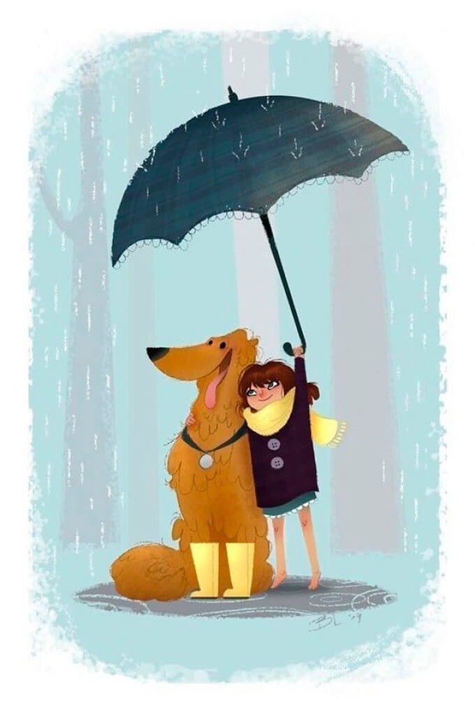 estas-ilustraciones-retratan-de-una-bella-manera-el-amor-hacia-nuestras-mascotas-4