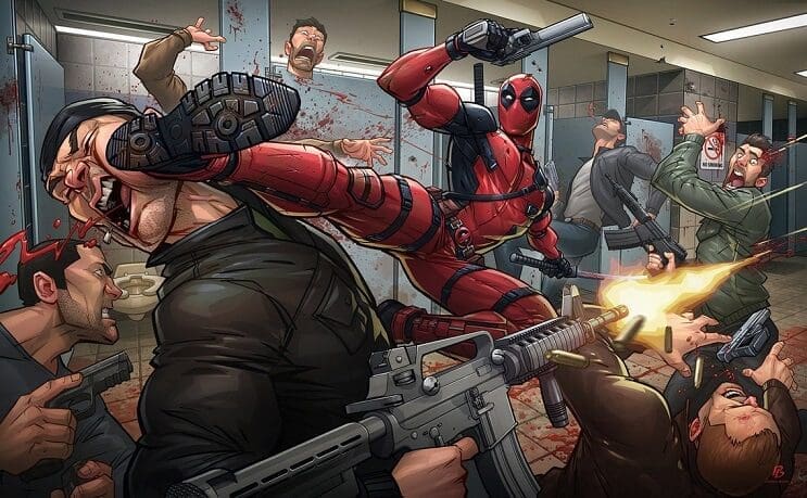 ilustraciones-de-personajes-del-cine-y-la-television-hechas-por-el-artista-patrick-brown-deadpool