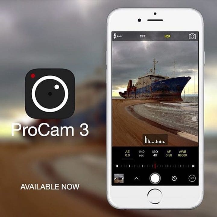 ProCam 3 editar fotos con la cámara de tu iPhone
