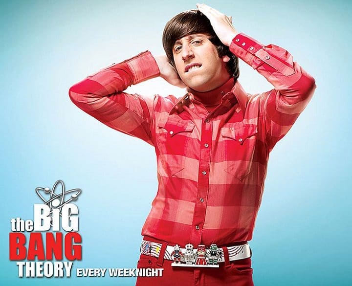 howard Wolowitz en the big bang theory