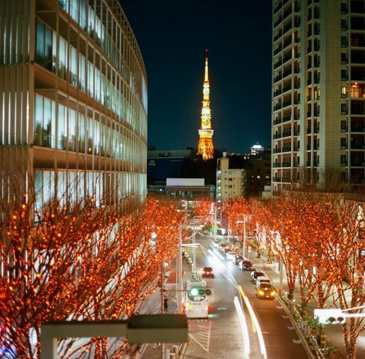 fotografia de noche