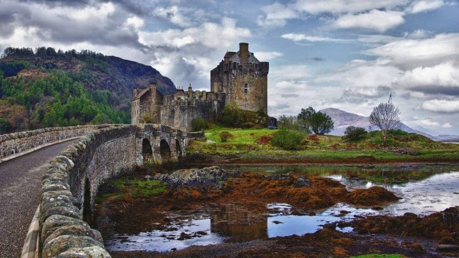 Castillo Eilean Donan fotografías de lugares abandonados