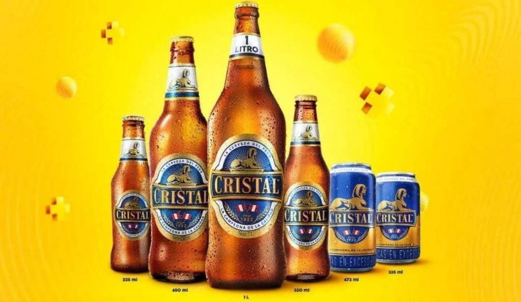 marcas peruanas cristal