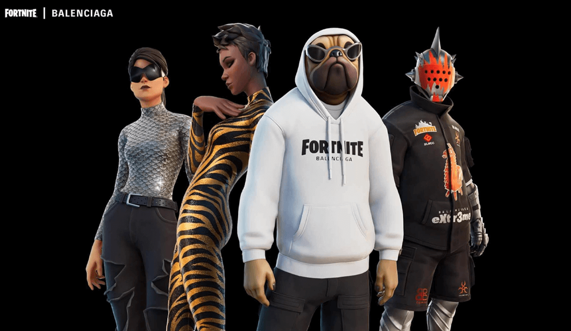 Balenciaga Moda digital metaverso de Fortnite