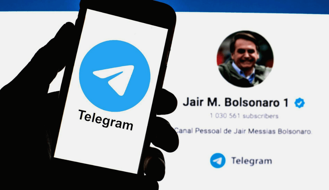 Bolsonaro y Telegram