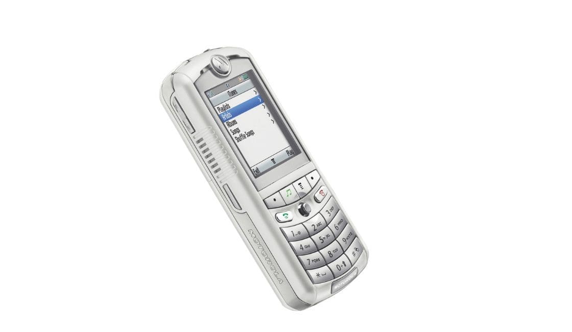Motorola ROKR E1 fracasos tecnológicos